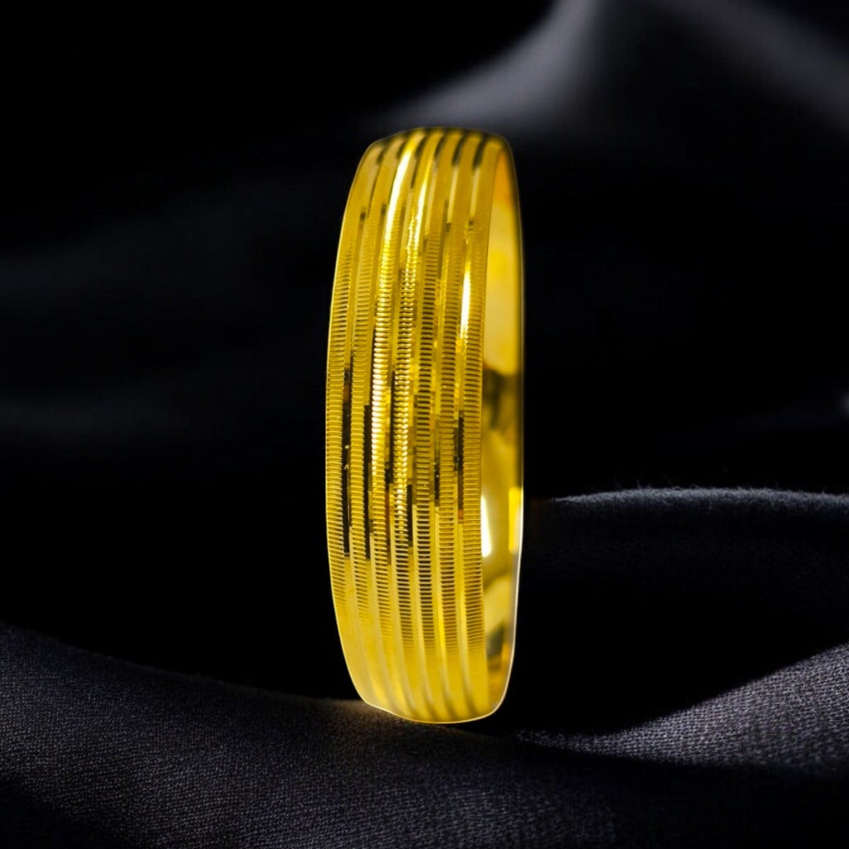 22 Ayar Altın Kaplama 1.5 cm Bilezik