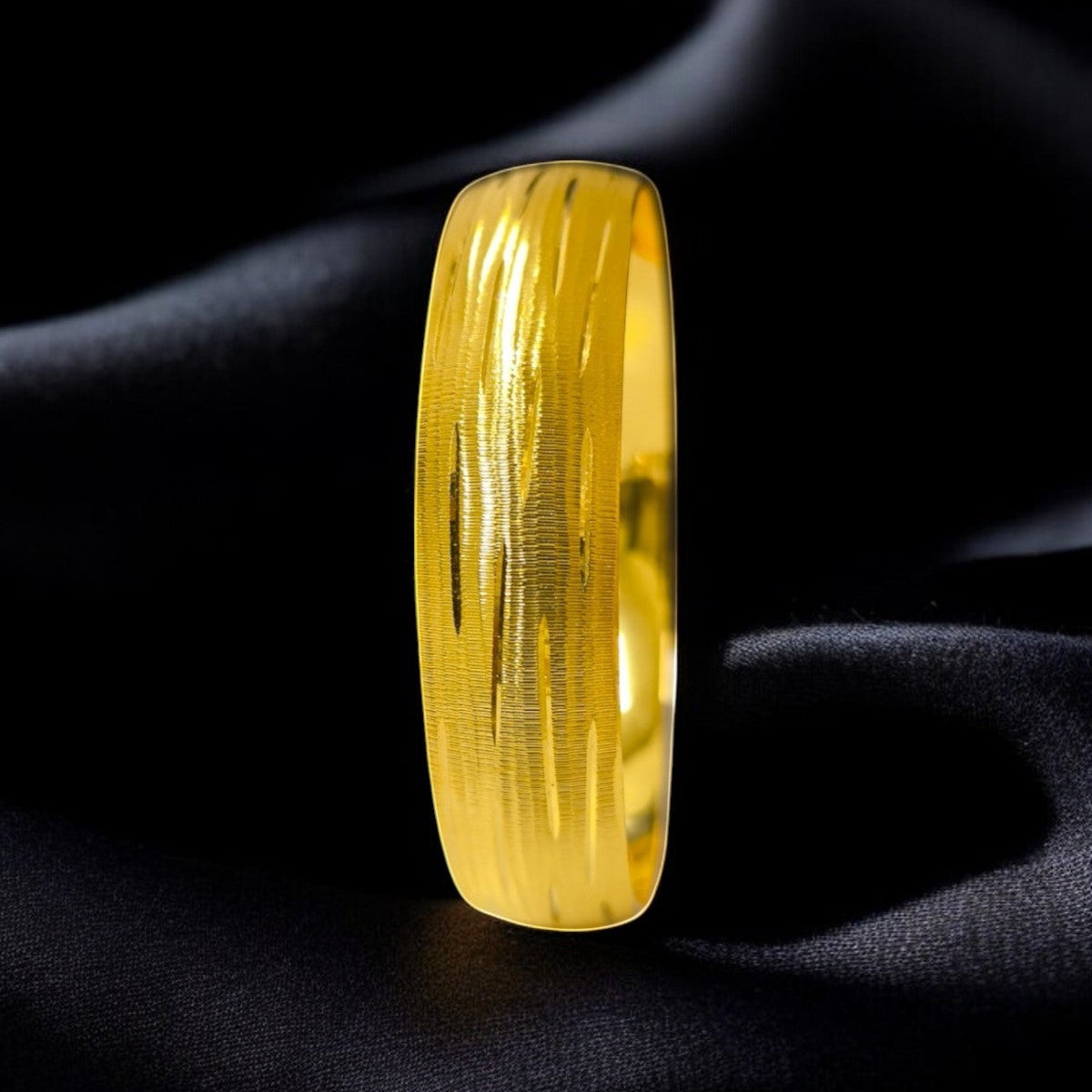 22 Ayar Altın Kaplama 1.5 cm Bilezik