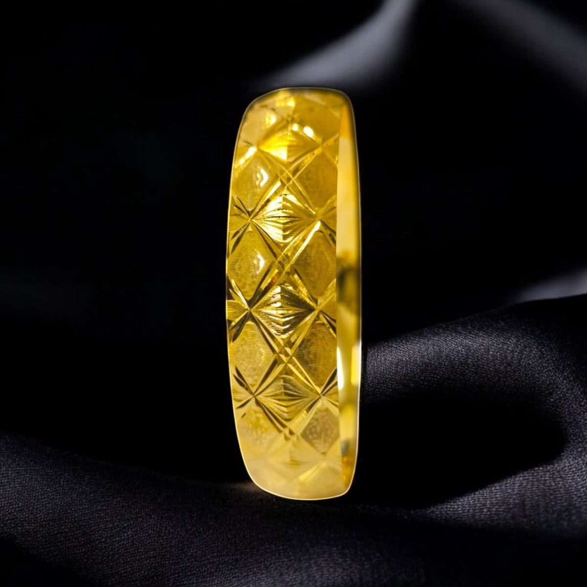 22 Ayar Altın Kaplama 1.5 cm Bilezik