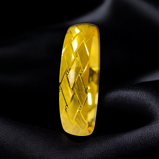 22 Ayar Altın Kaplama 1.5 cm Bilezik