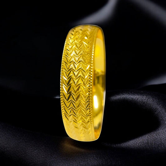 22 Ayar Altın Kaplama 1.5 cm Bilezik
