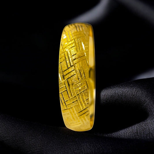 22 Ayar Altın Kaplama 1.5 cm Bilezik