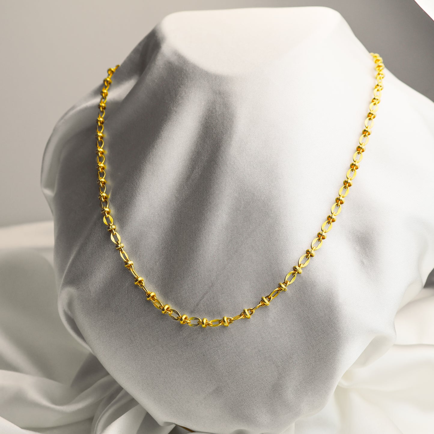 22 Ayar Altın Kaplama Yıldız Zincir