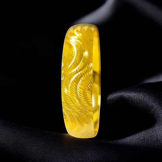 22 Ayar Altın Kaplama 1.5 cm Bilezik