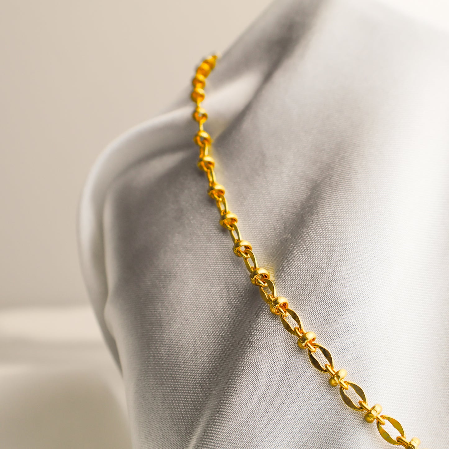 22 Ayar Altın Kaplama Yıldız Zincir