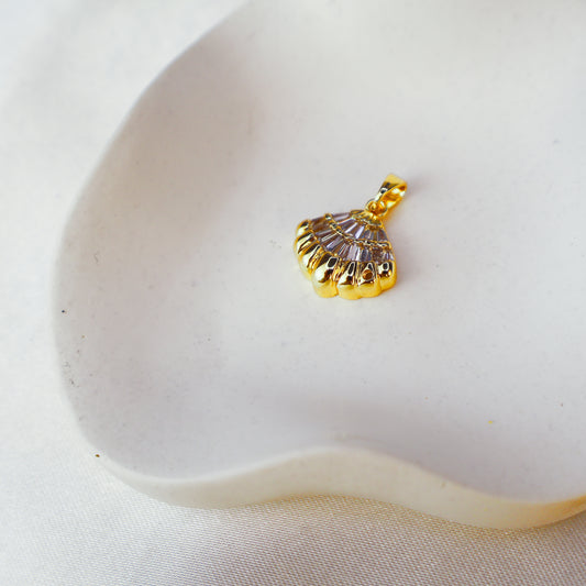 Deniz Kabuğu Kolye Ucu | Gold