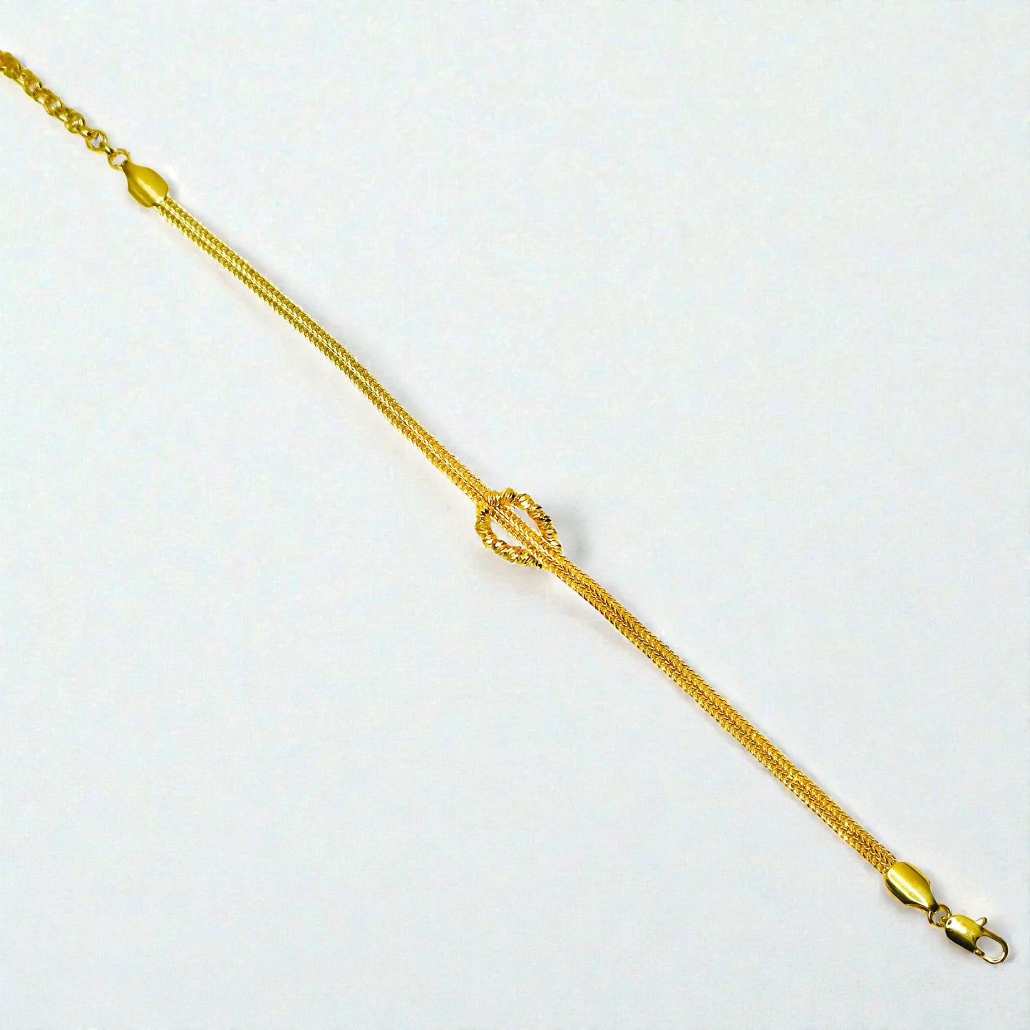 22 Ayar Altın Kaplama Damla Dorika Bileklik